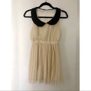 Brandy Melville Small Collared Polka Dot Dress